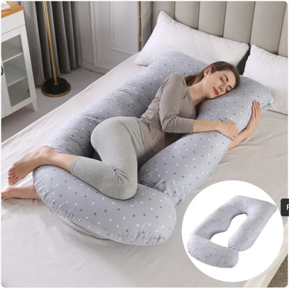 Maternity Pillow Waist Support Side Sleeping Slope Pillow J-type