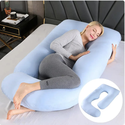 Maternity Pillow Waist Support Side Sleeping Slope Pillow J-type