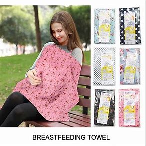 Breathable Baby Nursing Cover Maternity Breastfeeding Cover Cotton