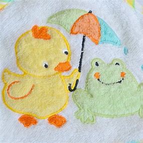 Cartoon Animal Baby Bath Towels Soft