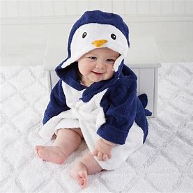 Cartoon Animal Baby Bath Towels Soft