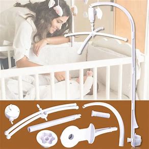 Box Bed Bell Hanging Toys Holder Bracket Infant Crib Toy Gift