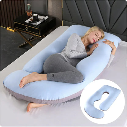 Maternity Pillow Waist Support Side Sleeping Slope Pillow J-type