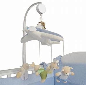 Box Bed Bell Hanging Toys Holder Bracket Infant Crib Toy Gift