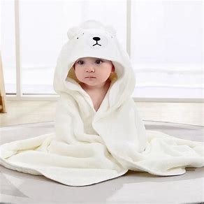 Cartoon Animal Baby Bath Towels Soft