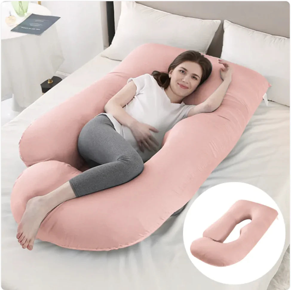 Maternity Pillow Waist Support Side Sleeping Slope Pillow J-type