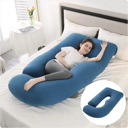 Maternity Pillow Waist Support Side Sleeping Slope Pillow J-type